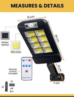 LED Solar Light With Motion Sensor