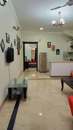 F 11 Al safa hieghts 2 furnished 1bed tv l kitchen balcony for rent