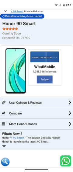 Honor 90 Smart