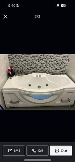 Imported bath tub