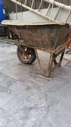 Hand wheel barrow trolley