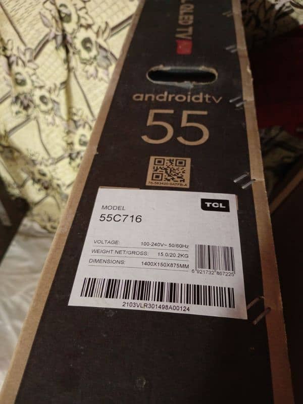 TCL smart Q LED 55 C716, 8