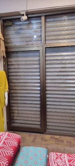 Aluminum Door in a Brand new condition