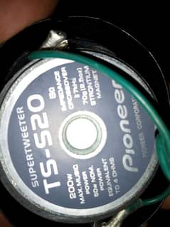 pioneer original TS. 20 with out coils