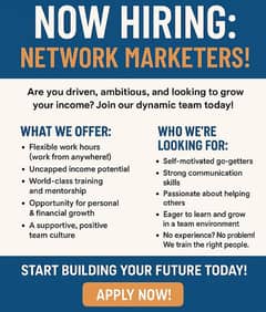Urgent hiring in Network Market industry