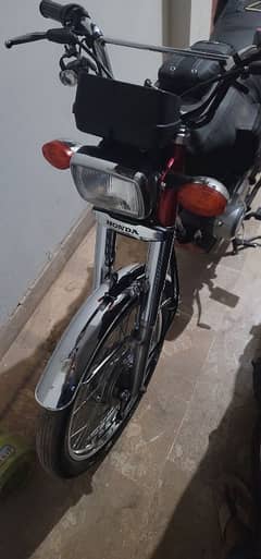 honda cg 125 2023 model like zero miter