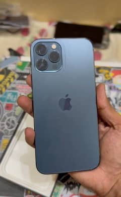 iPhone 12 Pro Max Dual Sim Approved Health 83% (FU) 128GB With Box.