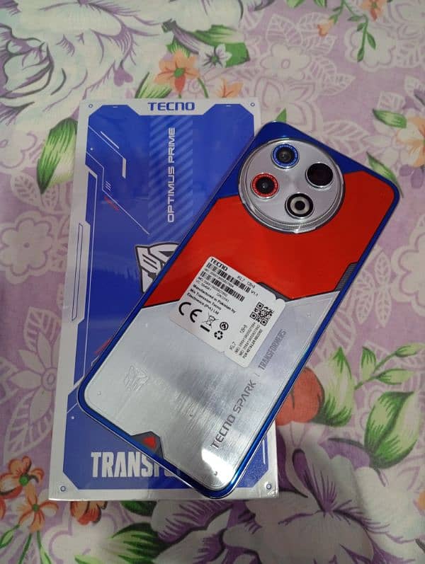 Techno Spark 30 Pro Transformer Edition Complete Warranty 1
