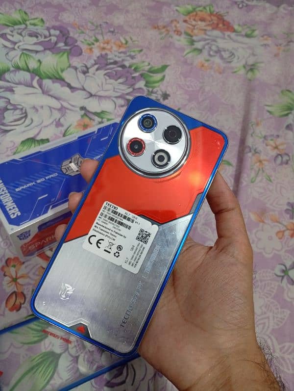 Techno Spark 30 Pro Transformer Edition Complete Warranty 2