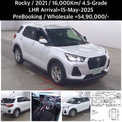 Toyota Raize 2020 4 Grade May 2025-Imp rocky 2021 2019 yaris 2022 2021