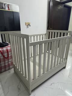 Wooden cot
