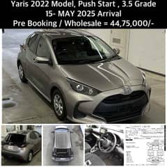 Toyota Yaris 2022 3.5 Grade MAY 2025 swift 2023 2024 2021 2020