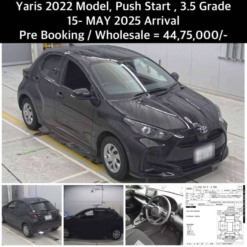 Toyota Yaris 2022 3.5 Grade MAY 2025 swift 2023 2024 2021 2020 1