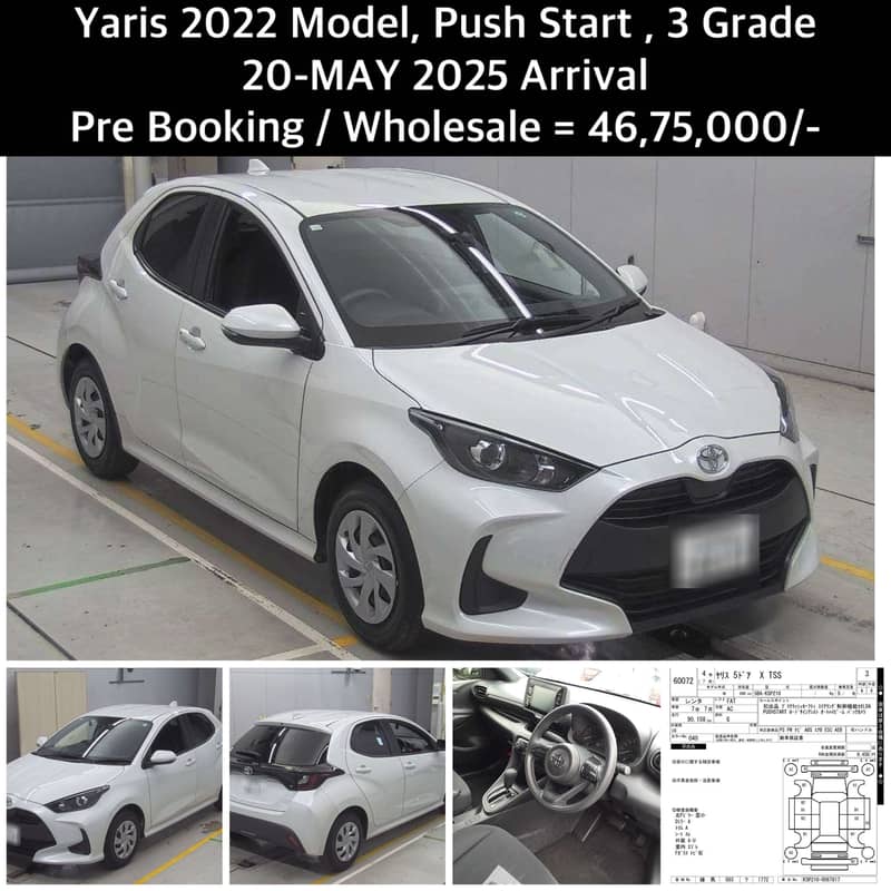 Toyota Yaris 2022 3.5 Grade MAY 2025 swift 2023 2024 2021 2020 9