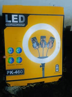 20 inch Led ring light 3 holders with 7 feet tripod