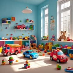 Beautiful toys car