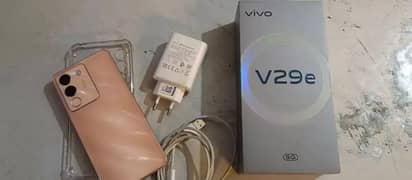 vivo v29e ram aur memory 12/256/GB mobile 10 by 10 condition