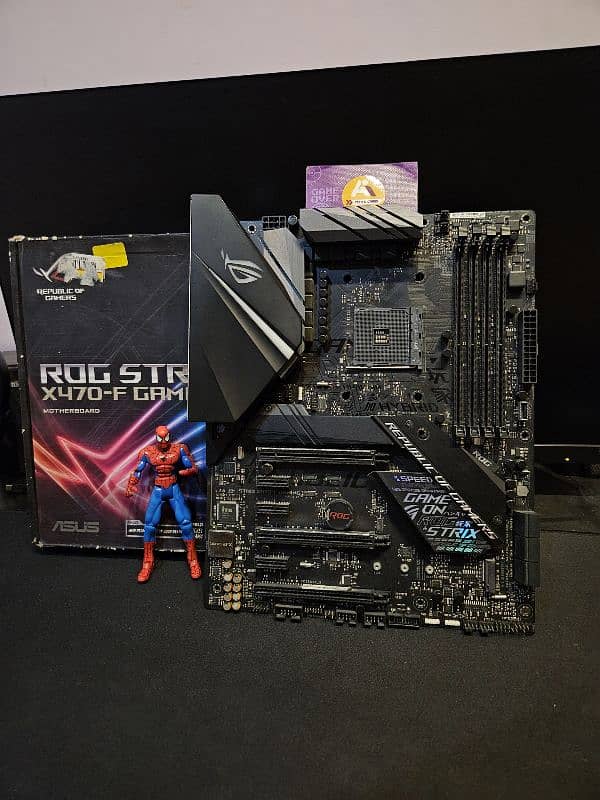 Amd ryzen 5 5600 with Asus Rog Strix X470-FGaming royal gold trident z 1