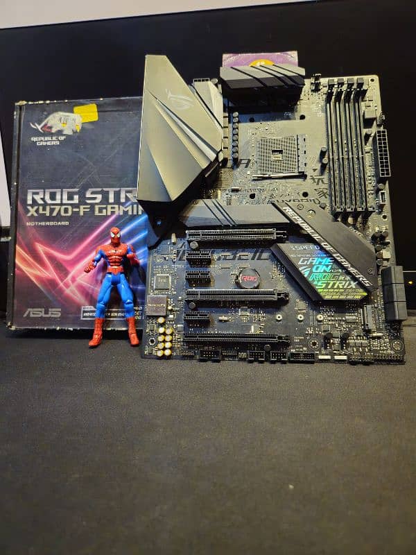 Amd ryzen 5 5600 with Asus Rog Strix X470-FGaming royal gold trident z 2