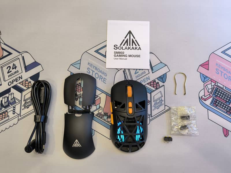 Solakaka SM802 Wireless Gaming Mouse 6