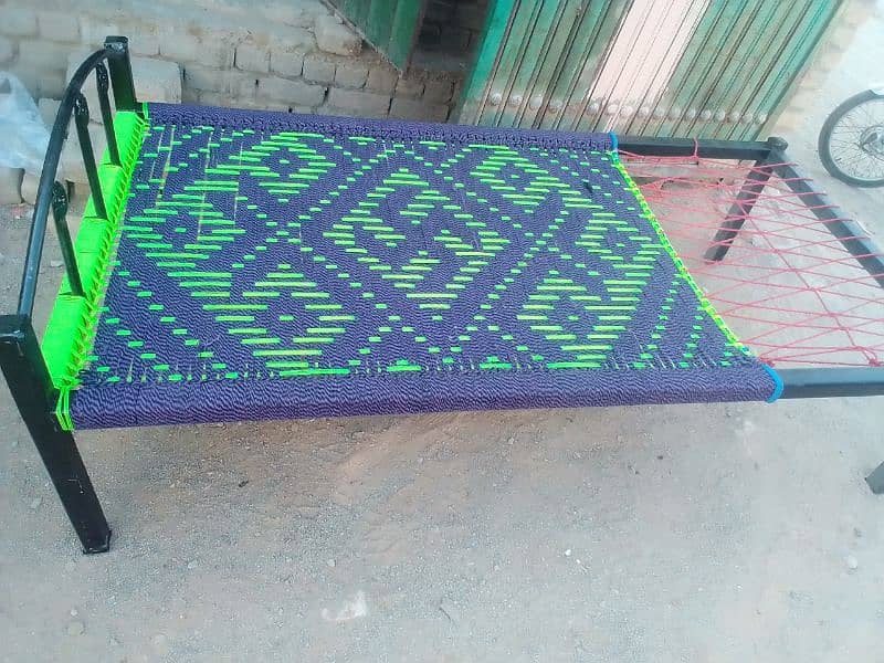 SINGLE IRON CHARPAI BRAND NEW VIP QUALITY HOME DELIVERY 13