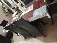 Dinning Table with 6 Chairs urgent sell