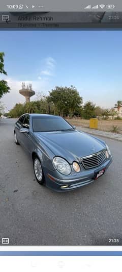 Mercedes E Class 2003 import and Registration 3007