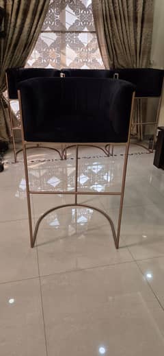 Bar chairs,  makeup chairs