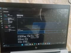 HP Z-BOOK CORE i5 8th generation
