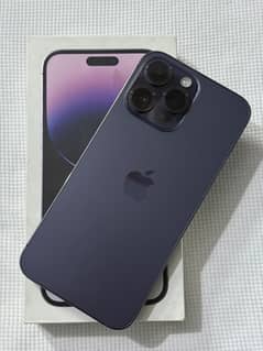 iPhone 14 pro max 256gb fu non pta complete box