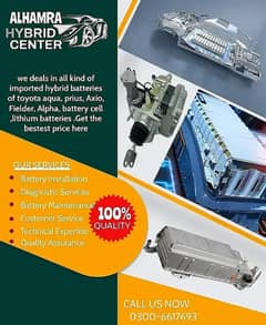 Hybrid battery/Toyota Prius/Aqua/Axio/Fielder/Alpha/lithium/Abs Cell/
