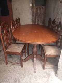 1 table 8 chair