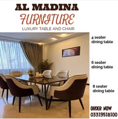 Dining Table/Dining Chair/Center Tables / Prices starting from 37500