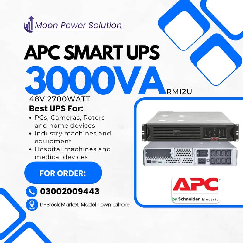 APC Smart UPS 5kva 4000watt/APC UPS/APC UPS 4000WATT/6KVA/8KVA/10KVA 10