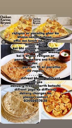rotiyan or parathy ghar ka khana neat nd clean