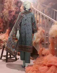 Buy Unstitched Lawn 3pc Suits Online – Summer Prints