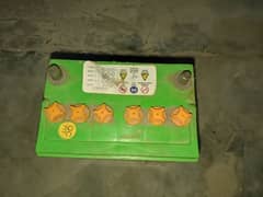 battery millat 55 7 plates used for rikshaw good condition