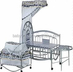 Baby Cot with Bed for Sale – Strong & Comfortable