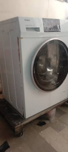 Front door Haier washing machine