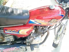 road prince 125 rp 125 euro 2 red colour lahore number good condition