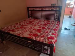 iron bed