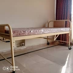 Bed with mattress