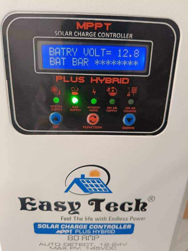 Mppt 80a Hybrid with DC load option in Warranty 0