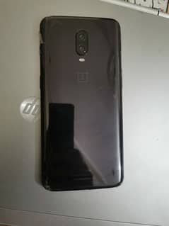 OnePlus 6t all ok minor back crack dual sim working