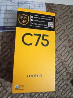 Realme C75 mint condition 10/10