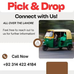 Pick n Drop Service Available in Lahore