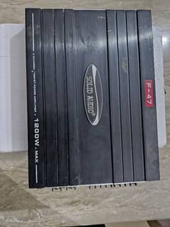 solid audio amplifier with buffer bass