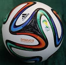 Brazuca Football 2014 world cup official ball , size 5