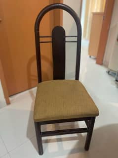 six chairs dinning table for sale