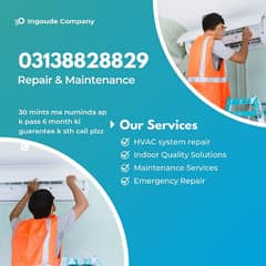 Cleaning bag waterproof air conditioner service ac